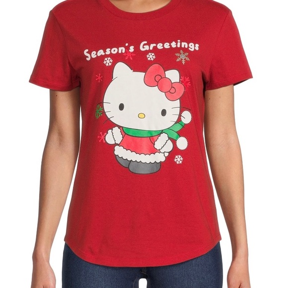 NWT Hello Kitty Christmas Shirts! - Picture 1 of 5